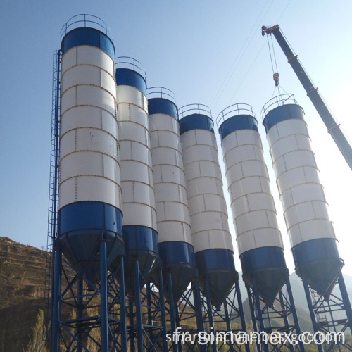 Silo de ciment de poudre en béton de type 500T à vendre